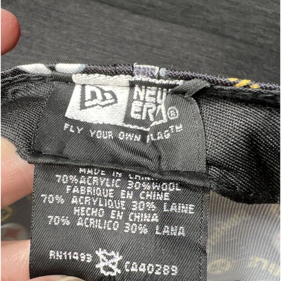 New Era Mens Pittsburgh Steelers All Over Print Hat Cap Snap Back NFL Football - Picture 8 of 9